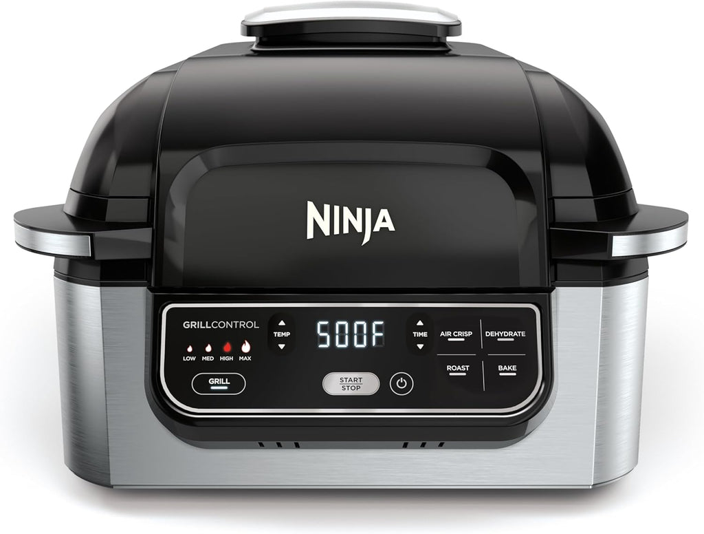 Ninja | Indoor Grill | Foodi | 5-in-1 (Grill, Air Fry, Roast, Bake