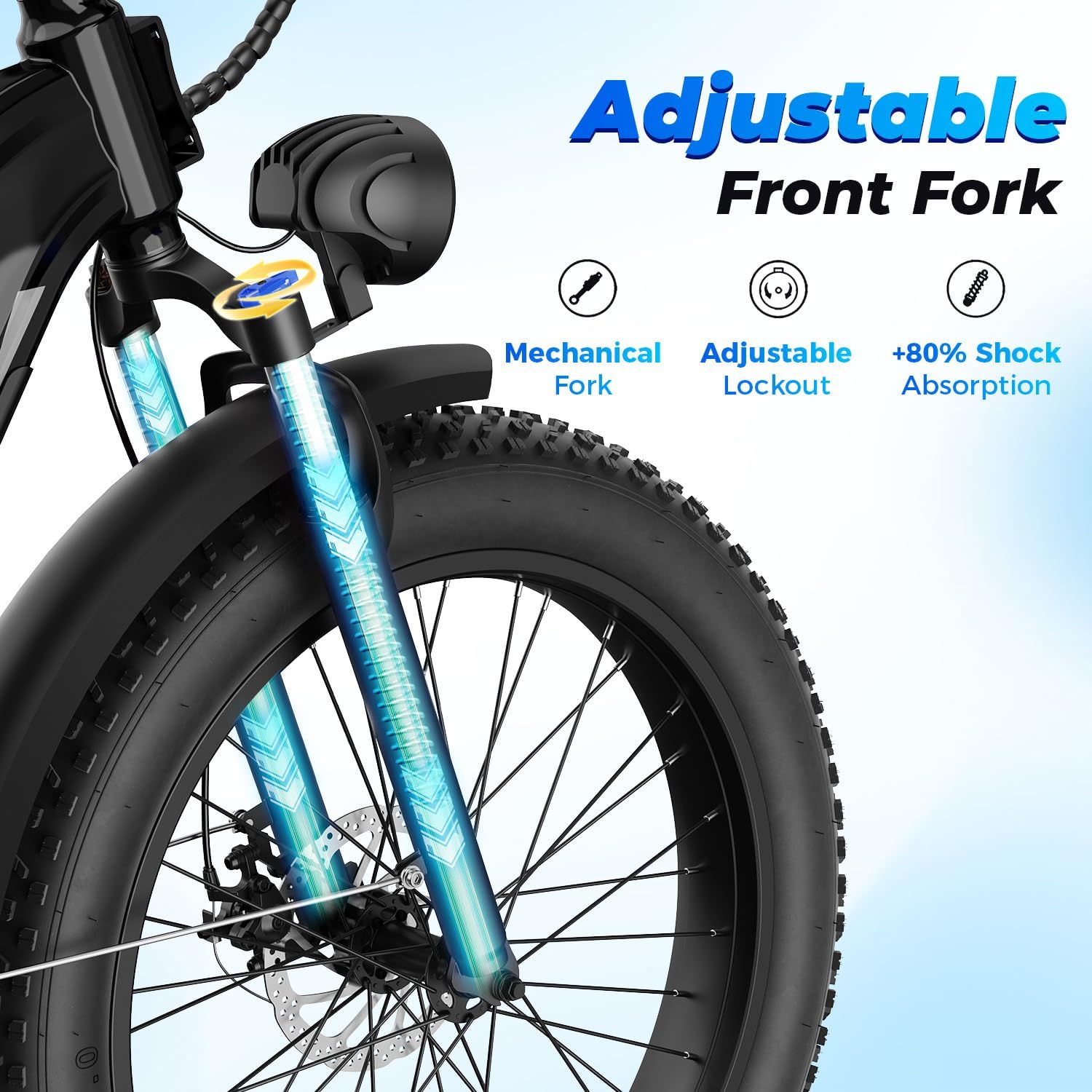 Aipas M1 Max Electric Bike, 1800W Peak Motor Ebike for Adults, 26"x 4" Fat Tire E-Bike