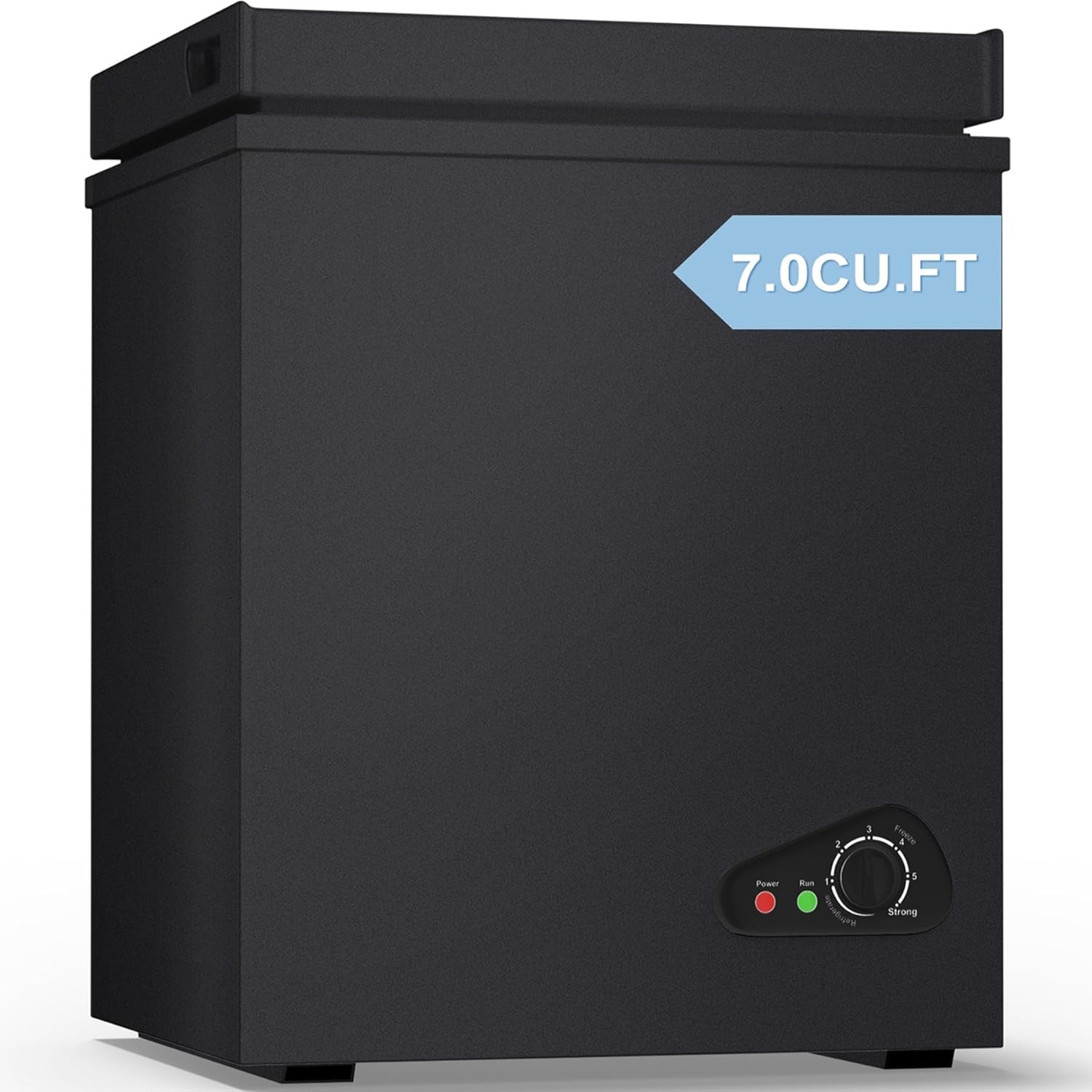 TABU 7.0 Cubic Feet Chest Freezer, Compact Deep Freezer