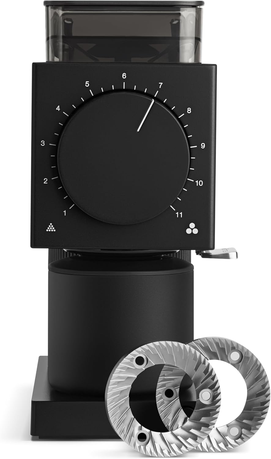 Fellow Ode Gen 2 64mm Flat Burr Coffee Grinder, Single Dose