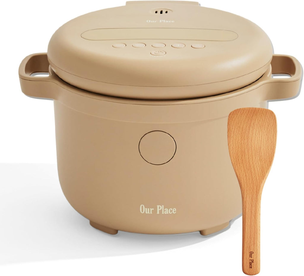 Our Place Rice Cooker | Compact Rice Cooker 3-Cup Uncooked / 6-Cup Cooked