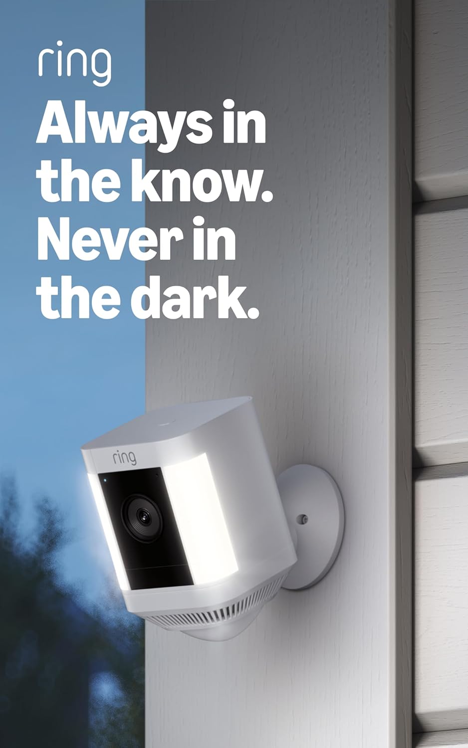 Ring Spotlight Cam Plus, Battery (newest model), Home or business security with HD
