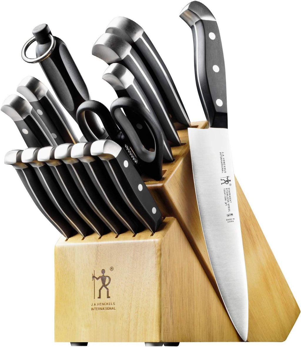HENCKELS Statement Premium Quality 15-Piece Set with Block