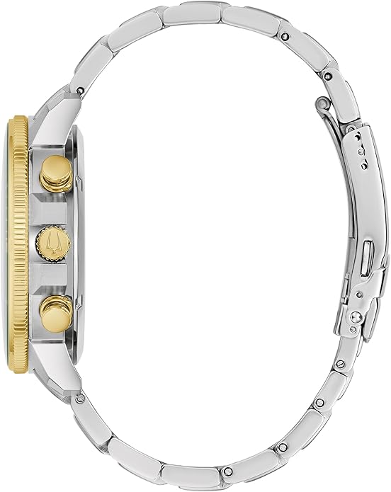 Bulova Men's Marine Star Series C Two-Tone Stainless Steel 6-Hand Chronograph Quartz Watch