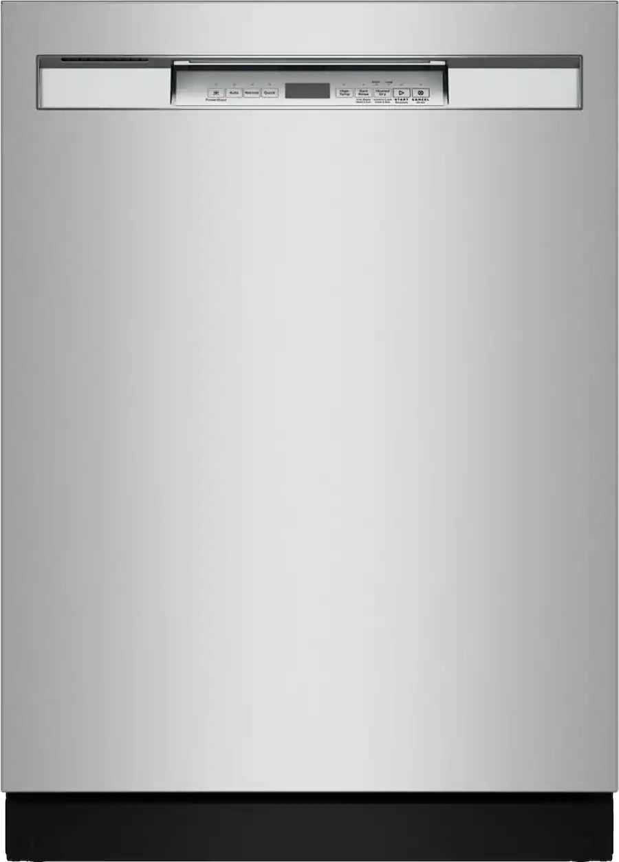 Maytag - 24 inch Front Control Built-In Stainless Steel Tub Dishwasher with PowerBlast Cycle and 50 dBA - Stainless Steel