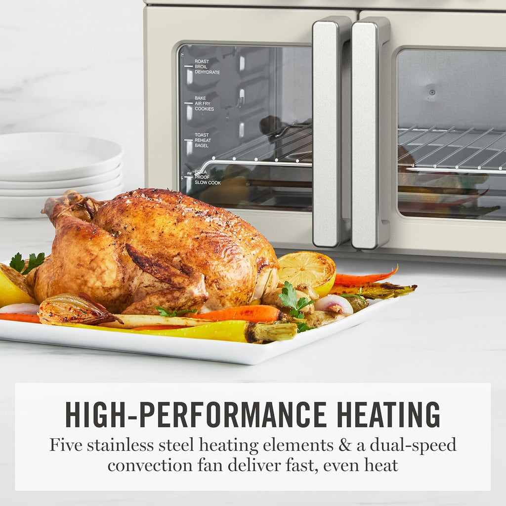 Martha Stewart French Door Air Fryer Toaster Oven Combo, 34QT