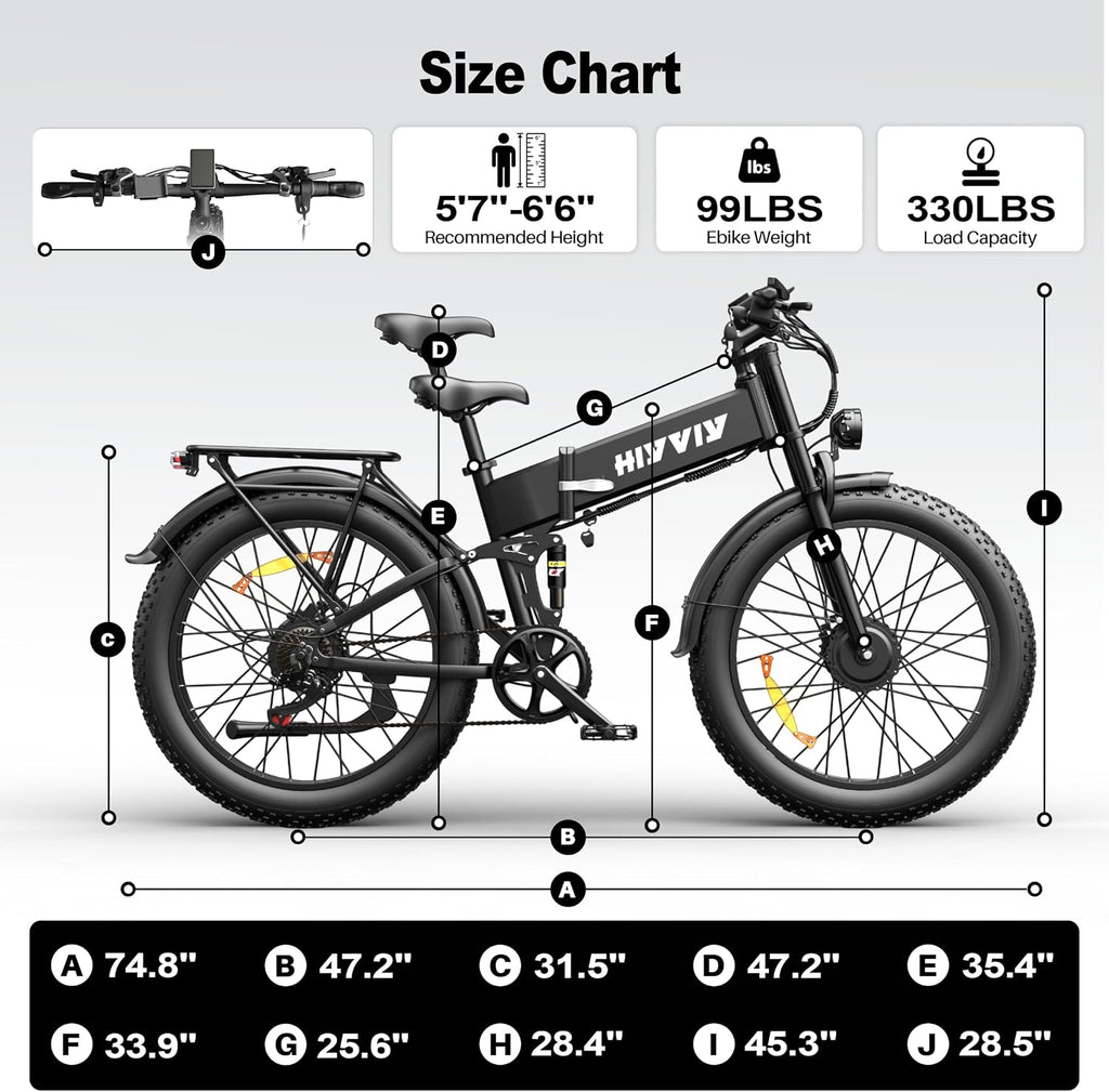 HW026/HW026 Pro Electric Bike for Adults, Foldable Electric Bike | PEAK 3000W/6000W