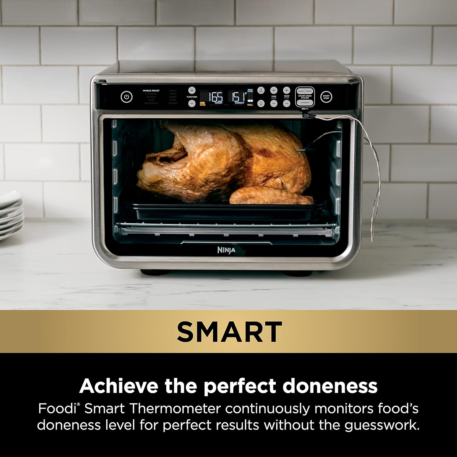 Ninja DT251 Foodi 10-in-1 Smart XL Air Fry Oven, Bake, Broil, Toast