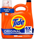 Tide Liquid Laundry Detergent, Original Scent, 125 fl oz, 100 Loads