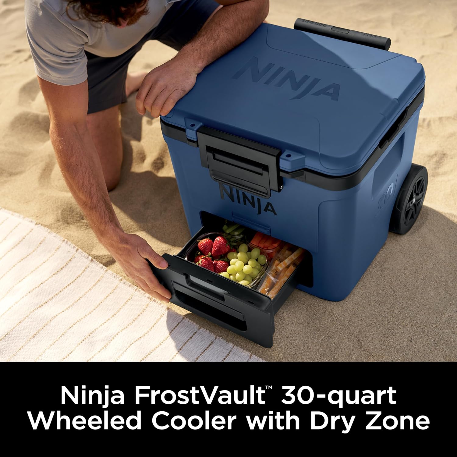Ninja | Cooler | FrostVault 30QT Cooler with Wheels |