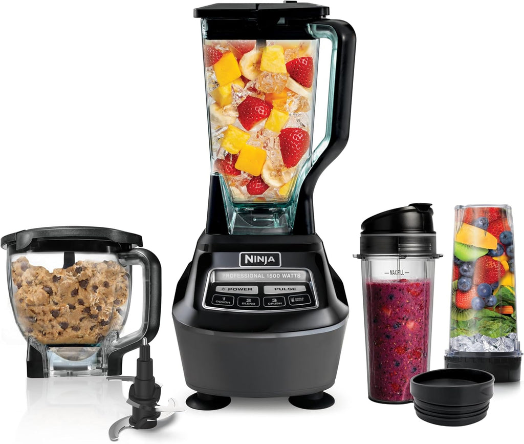 Ninja Kitchen System | All-in-One Food Processor & Blender for Smoothies