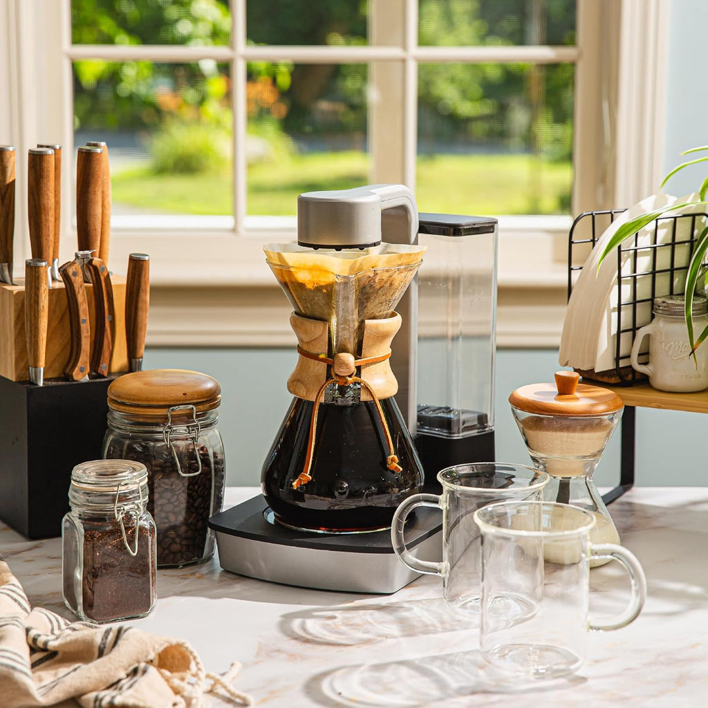 Chemex Ottomatic Pour Over Coffee Maker Set, 40 oz Capacity