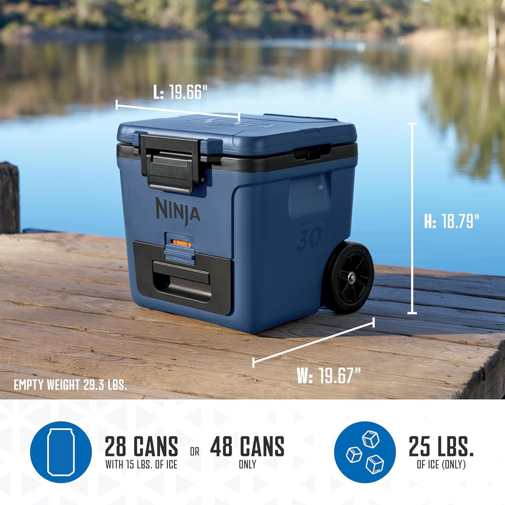 Ninja | Cooler | FrostVault 30QT Cooler with Wheels |