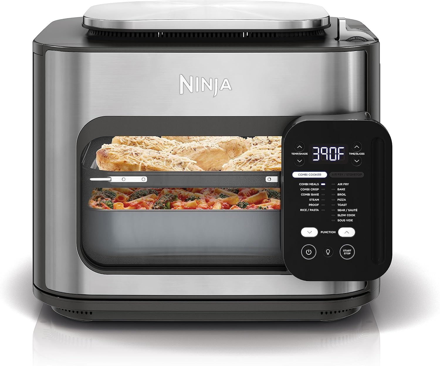 Ninja Combi All-in-One Multicooker, Oven, & Air Fryer, Complete Meals in 15 Mins, 14-in-1