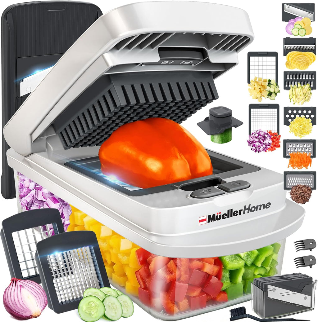 Mueller The Real Original Pro Chopper since 2013 Vegetable Chopper Mandoline Slicer