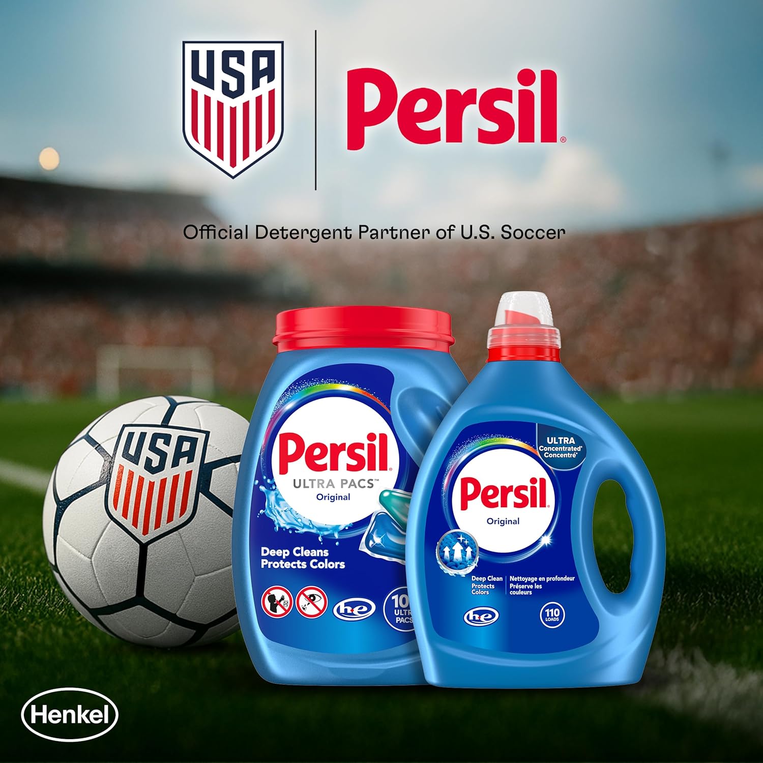 Persil Original Everyday Clean Liquid Laundry Detergent, 82.5 Fl Oz, 110 Loads