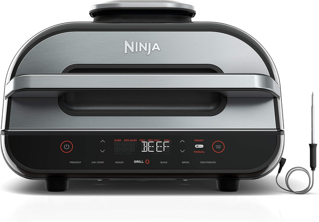 Ninja | Indoor Grill and Air Fryer| Foodi Smart XL | 6-in-1 Grill, Air Fry
