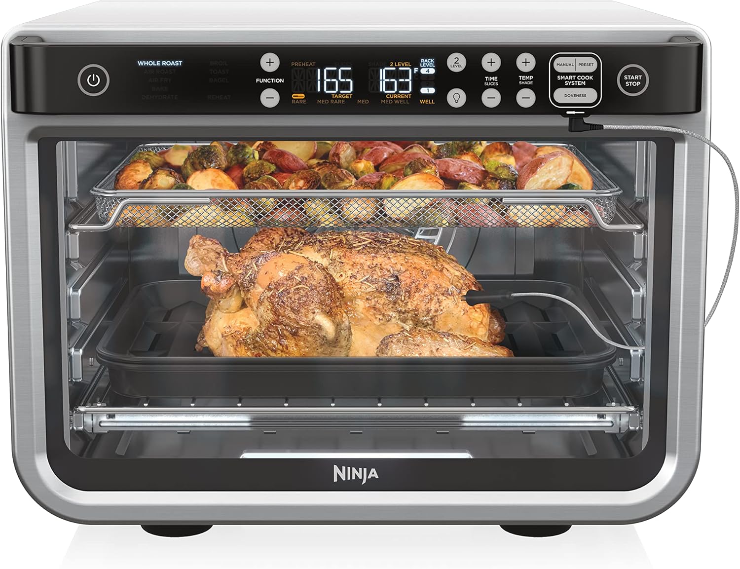 Ninja DT251 Foodi 10-in-1 Smart XL Air Fry Oven, Bake, Broil, Toast
