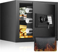9.84'' H Home Safe Box, Small Safe with Fireproof Waterproof Bag | Anti-Theft Digital Security Lock Box