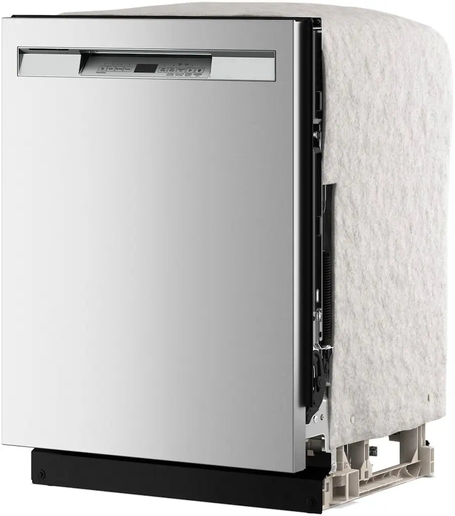 Maytag - 24 inch Front Control Built-In Stainless Steel Tub Dishwasher with PowerBlast Cycle and 50 dBA - Stainless Steel