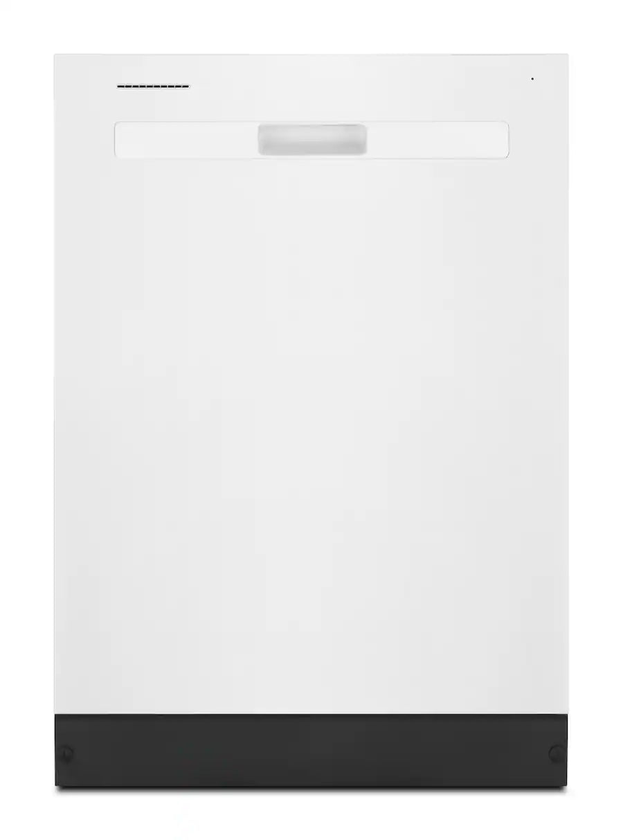 Whirlpool - 24 inch Quiet Dishwasher with Boost Cycle and Pocket Handle - White