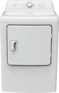 Frigidaire - 7 Cu. Ft. Electric Dryer with 8 Dry Cycles - White