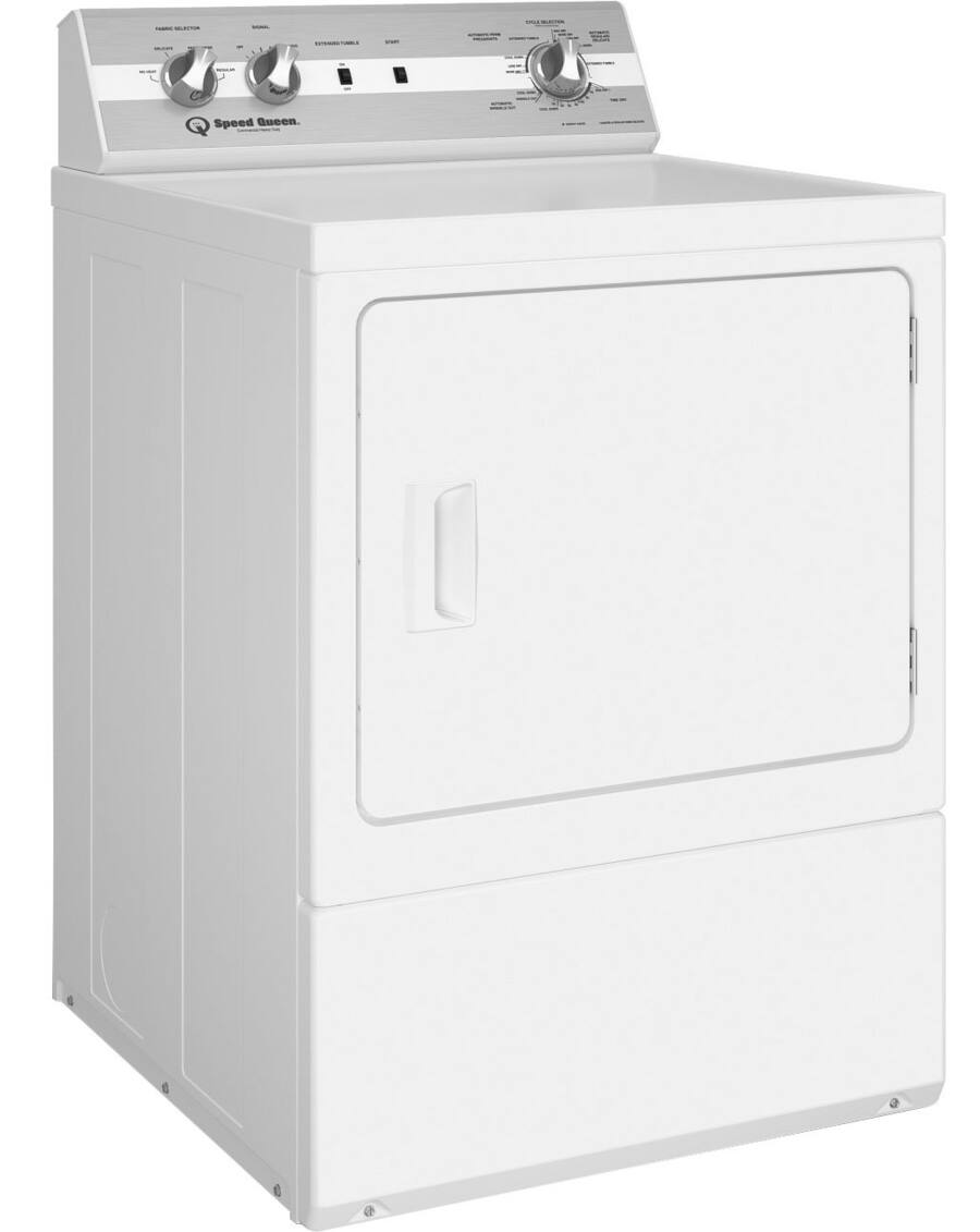 Speed Queen - DC5 Sanitizing Electric Dryer - White