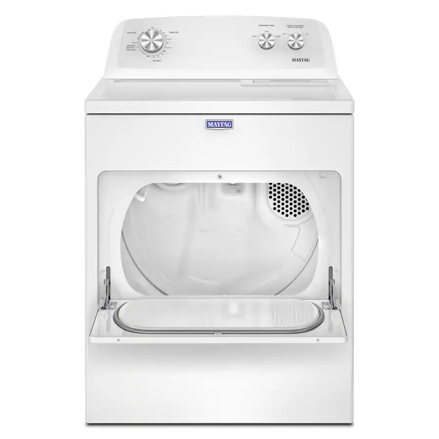 Maytag - 7.0 Cu. Ft. Electric Dryer with Wrinkle Prevent Option - White