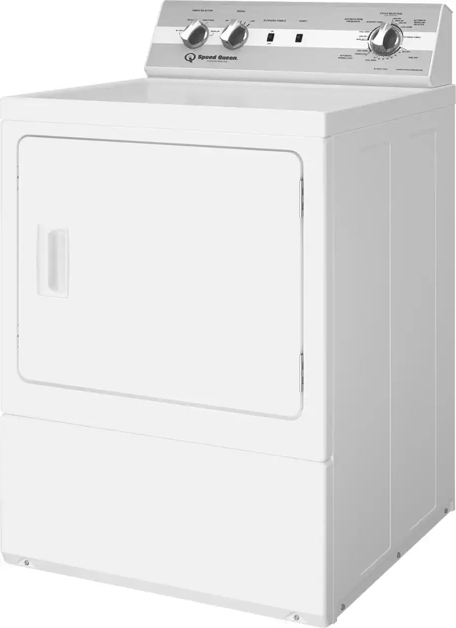Speed Queen - DC5 Sanitizing Electric Dryer - White