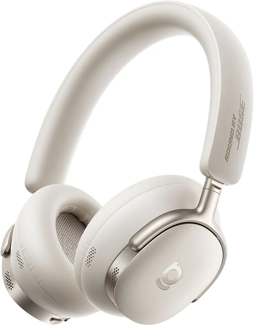 Baseus - Inspire XH1 Over-Ear Headphones - Sound by Bose, Dolby Audio, 100H Playtime, Adaptive ANC - White